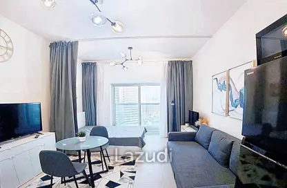 Living / Dining Room image for: Apartment - 1 Bathroom for sale in Global Golf Residences 2 - Dubai Sports City - Dubai, Image 1