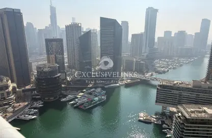 شقة - غرفة نوم - 2 حمامات للايجار في البرج الاوسط - باي سنترال - دبي مارينا - دبي