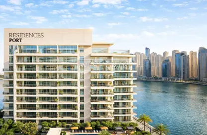 دوبلكس - 3 غرف نوم - 4 حمامات للبيع في ريزيدنس دو بورت - دبي مارينا - دبي