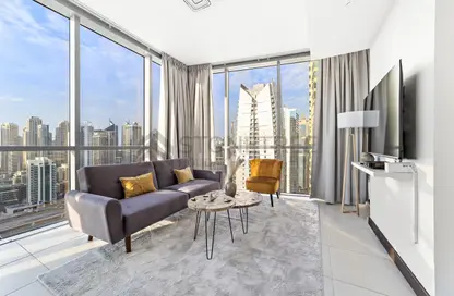 Apartment - 1 Bedroom - 1 Bathroom for rent in Indigo Tower - JLT Cluster D - Jumeirah Lake Towers - Dubai