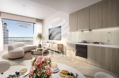 Kitchen image for: Apartment - 1 Bedroom - 2 Bathrooms for sale in Yas Golf Collection - Yas Island - Abu Dhabi, Image 1