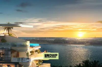Apartment - 1 Bedroom - 2 Bathrooms for sale in Beach Walk - Dubai Islands - Dubai