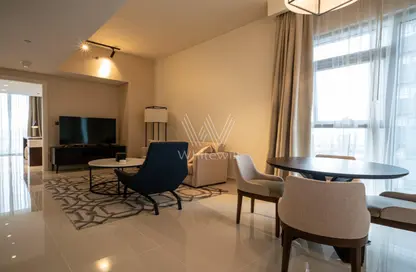 صورة لـ غرفة المعيشة / غرفة الطعام شقة - غرفة نوم - 2 حمامات للبيع في افانتي - الخليج التجاري - دبي ، صورة رقم 1