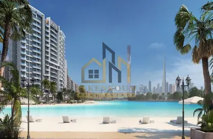 Pool image for: Apartment - 2 Bedrooms - 3 Bathrooms for sale in AZIZI Riviera - Meydan One - Meydan - Dubai, Image 1