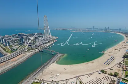 Water View image for: Apartment - 2 Bedrooms - 3 Bathrooms for rent in Jumeirah Gate Tower 2 - The Address Jumeirah Resort and Spa - Jumeirah Beach Residence - Dubai, Image 1