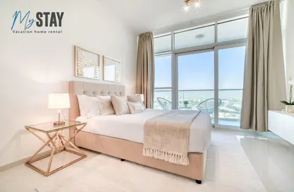 Room / Bedroom image for: Apartment - 1 Bathroom for rent in DAMAC Hills - Dubai, Image 1