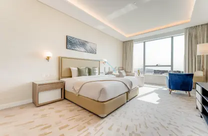 Apartment - Studio - 1 Bathroom for rent in The Palm Tower - Palm Jumeirah - Dubai