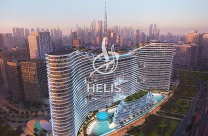 Apartment - 2 Bedrooms - 3 Bathrooms for sale in Binghatti Aquarise - Business Bay - Dubai