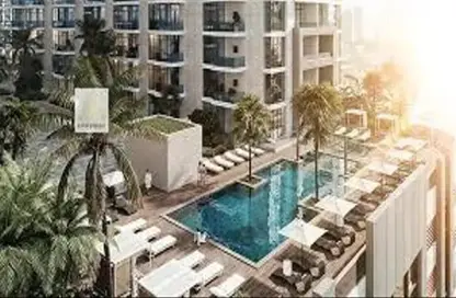 Apartment - 2 Bedrooms - 3 Bathrooms for sale in Ajman Creek Towers - Al Rashidiya 1 - Al Rashidiya - Ajman