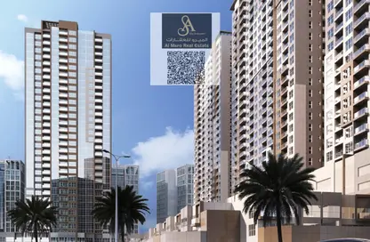 شقة - غرفة نوم - 2 حمامات للبيع في 2 عجمان ون تاور - عجمان واحد - عجمان وسط المدينة - عجمان