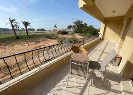 Balcony image for: Apartment - 1 bedroom - 2 bathrooms for rent in Golf Apartments - Al Hamra Village - Ras Al Khaimah, Image 1
