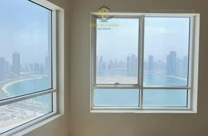 Apartment - 2 Bedrooms - 3 Bathrooms for sale in Beach Tower 1 - Al Khan Lagoon - Al Khan - Sharjah