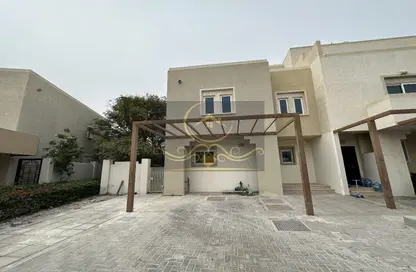 Outdoor Building image for: Villa - 3 Bedrooms - 4 Bathrooms for sale in Desert Style - Al Reef Villas - Al Reef - Abu Dhabi, Image 1