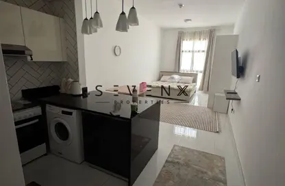 Apartment - Studio - 1 Bathroom for rent in Plazzo Residence - Jumeirah Village Triangle - Dubai