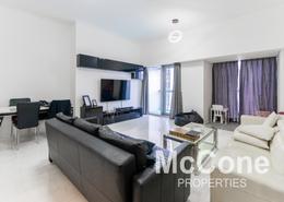 Living / Dining Room image for: Apartment - 2 bedrooms - 2 bathrooms for sale in Cayan Tower - Dubai Marina - Dubai, Image 1