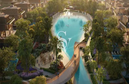 Pool image for: Villa - 4 Bedrooms - 6 Bathrooms for sale in Nad Al Sheba Gardens - Nad Al Sheba 1 - Nad Al Sheba - Dubai, Image 1