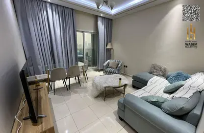 شقة - 2 غرف نوم - 2 حمامات للايجار في أورينت تاور - البستان - عجمان