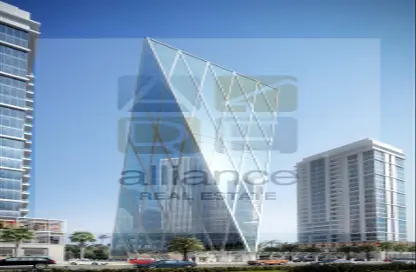 Office Space - Studio - 4 Bathrooms for rent in City Gate Tower - Al Taawun - Sharjah