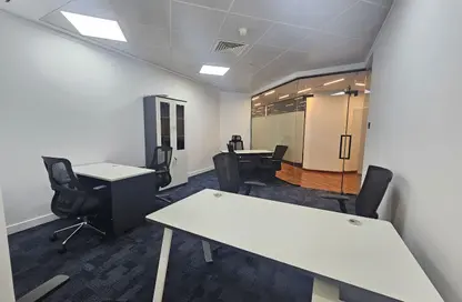 Business Centre - Studio - 4 Bathrooms for rent in Al Saqr Business Tower - Sheikh Zayed Road - Dubai