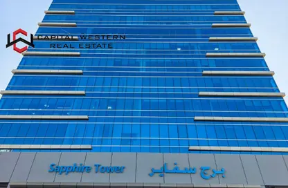 Office Space - Studio - 1 Bathroom for rent in Sapphire Tower - Port Saeed - Deira - Dubai