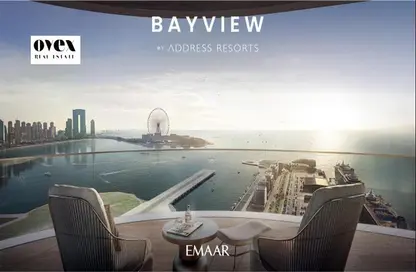 Apartment - 1 Bedroom - 2 Bathrooms for sale in Address The Bay - EMAAR Beachfront - Dubai Harbour - Dubai