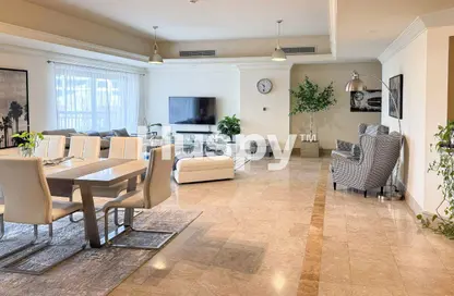 Apartment - 3 Bedrooms - 4 Bathrooms for rent in The Fairmont Palm Residence North - The Fairmont Palm Residences - Palm Jumeirah - Dubai