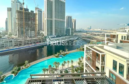 صورة لـ حوض سباحة شقة - 4 غرف نوم - 5 حمامات للبيع في مبنى النسيم 3 - جريك بيتش - ميناء خور دبي (ذا لاجونز) - دبي ، صورة رقم 1