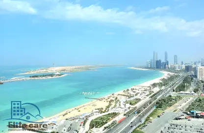 شقة - 2 غرف نوم - 3 حمامات للايجار في أبراج نيشن تاورز - شارع الكورنيش - أبوظبي