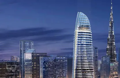 Apartment - 1 Bedroom - 2 Bathrooms for sale in Canal Heights - Business Bay - Dubai