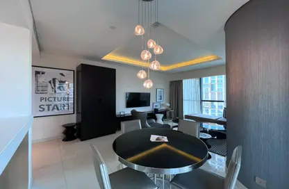 Dining Room image for: Apartment - 2 Bedrooms - 2 Bathrooms for rent in Tower D - DAMAC Towers by Paramount - Business Bay - Dubai, Image 1