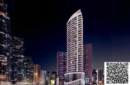 Apartment - 1 Bedroom - 2 Bathrooms for sale in Tower C1 - Ajman Pearl Towers - Ajman Downtown - Ajman