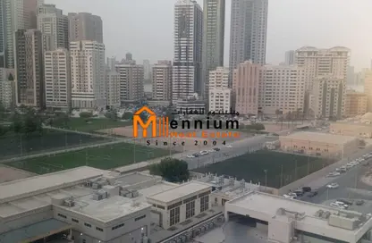 Business Centre - Studio - 1 Bathroom for sale in Al Ghanem Business Center - Al Majaz 3 - Al Majaz - Sharjah