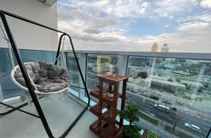 Balcony image for: Apartment - 2 Bedrooms - 3 Bathrooms for rent in Marina Arcade Tower - Dubai Marina - Dubai, Image 1