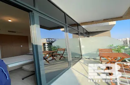 Apartment - Studio - 1 Bathroom for rent in Azizi Riviera 21 - Meydan One - Meydan - Dubai