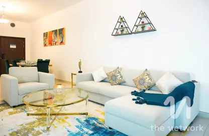 Apartment - 1 Bedroom - 2 Bathrooms for rent in Azure Residences - Palm Jumeirah - Dubai