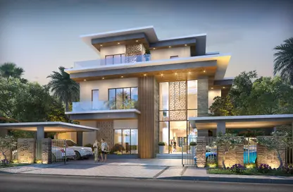 Villa - 7 Bedrooms - 7+ Bathrooms for sale in Portofino - Damac Lagoons - Dubai