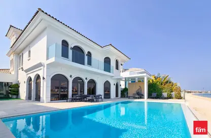 Villa - 5 Bedrooms - 6 Bathrooms for rent in Garden Homes Frond M - Garden Homes - Palm Jumeirah - Dubai