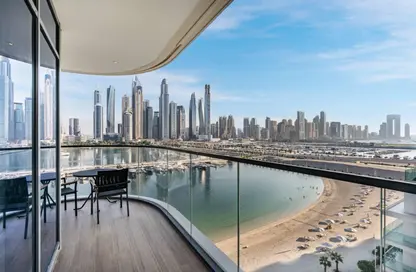 Apartment - 3 Bedrooms - 4 Bathrooms for sale in Marina Vista - EMAAR Beachfront - Dubai Harbour - Dubai