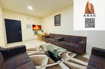 Apartment - 1 Bedroom - 2 Bathrooms for rent in Al Jawhara Building - Al Rawda 3 - Al Rawda - Ajman