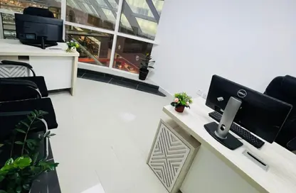 Office Space - Studio - 1 Bathroom for rent in Business Atrium Building - Oud Metha - Bur Dubai - Dubai