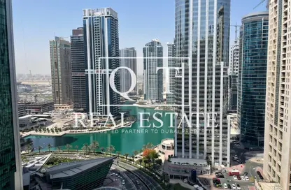 شقة - غرفة نوم - 1 حمام للايجار في ليك تيراس - (JLT) مجمع D - أبراج بحيرة الجميرا - دبي