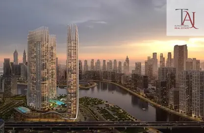 Apartment - Studio - 1 Bathroom for sale in Binghatti Skyrise - Business Bay - Dubai