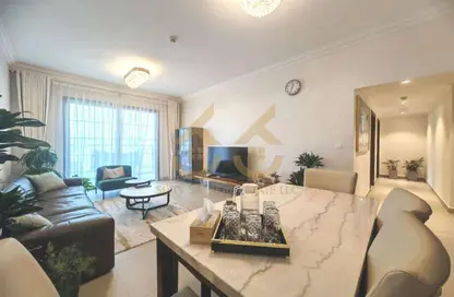 شقة - 2 غرف نوم - 3 حمامات للايجار في قمر 6 - مدينة بدر - المحيصنة - دبي