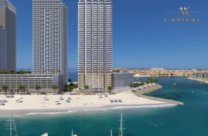 Apartment - 3 Bedrooms - 4 Bathrooms for sale in Beachgate by Address - EMAAR Beachfront - Dubai Harbour - Dubai