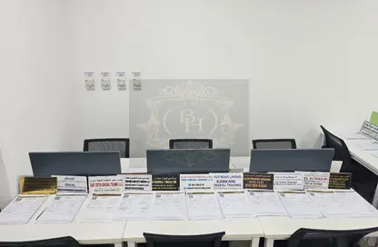 Office Space - Studio - 3 Bathrooms for rent in Ajman Corniche Residences - Ajman Corniche Road - Ajman