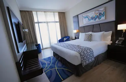 النزل و الشقق الفندقية - غرفة نوم - 1 حمام للايجار في فندق تو سيزنز للشقق فندقية - مدينة دبي للإعلام - دبي