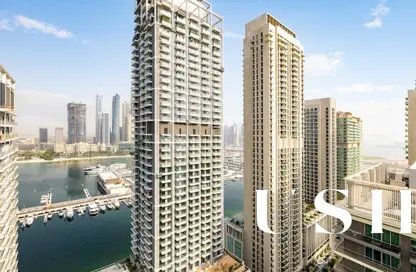 Apartment - 1 Bedroom - 1 Bathroom for sale in Grand Bleu Tower 2 - EMAAR Beachfront - Dubai Harbour - Dubai