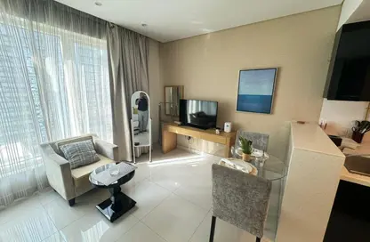 Apartment - Studio - 1 Bathroom for rent in Waters Edge - Business Bay - Dubai