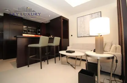 شقة - 1 حمام للايجار في فندق برج ليك - العنوان داون تاون - وسط مدينة دبي - دبي