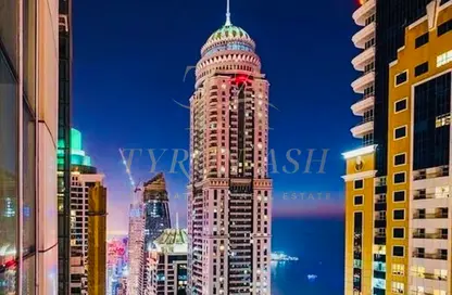 شقة - غرفة نوم - 2 حمامات للبيع في برج الأميرة - دبي مارينا - دبي